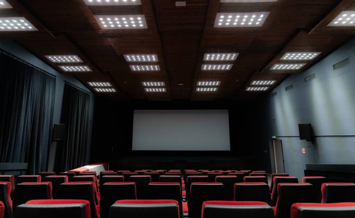 Daugavpils kultūras pilī aprīkota multimediju zāle “Daugavpils kino”